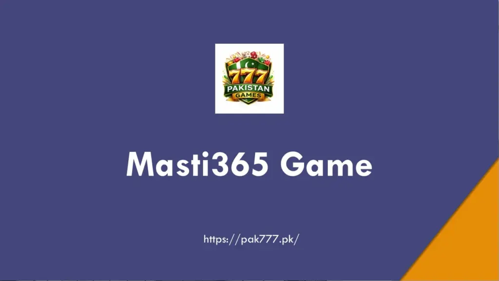 Masti365 Game Download 2026 in Pakistan